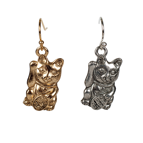 Maneki Neko Cat Earring