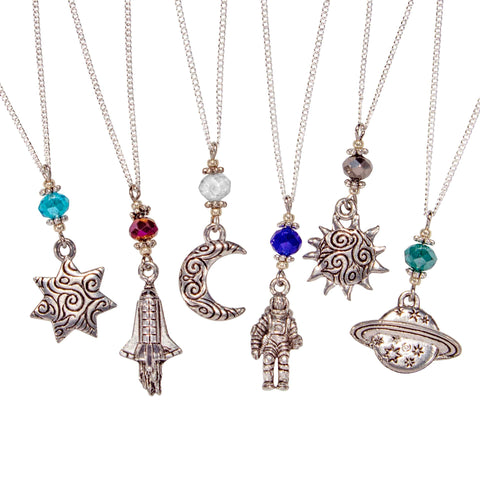 Astronomy Charm Choker