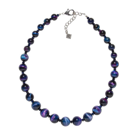 Graduated Galaxy Tiger's Eye Choker