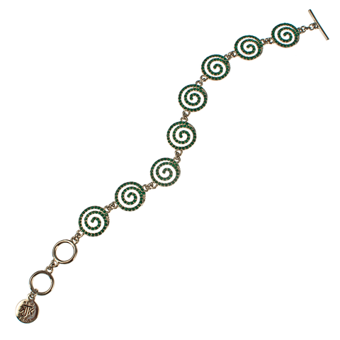 Pave Swirls Bracelet