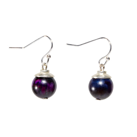 Galaxy Tiger's Eye Earring
