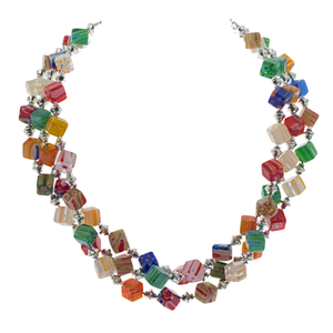 Mille Fiori 3-Strand Choker