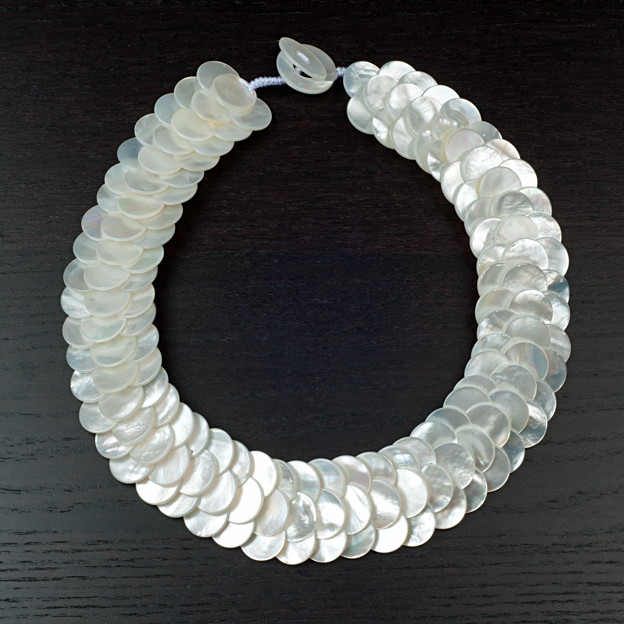 Woven Mother Of Pearl Disk