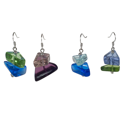 Composite Quartz Earring