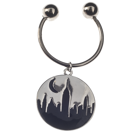 Nyc Silhouette Key Ring