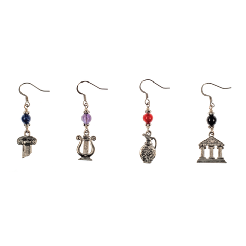 Stone Charm Earring