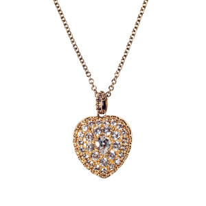 Mary Lincoln Heart Pendant Choker