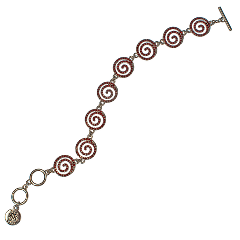 Pave Swirls Bracelet