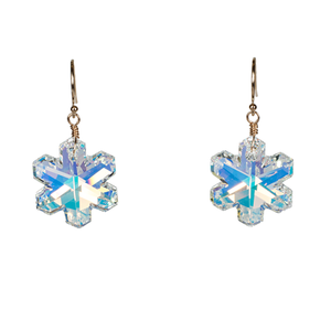 Snowflake Crystal Earring