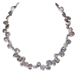 Platinum Keshi Pearl Choker