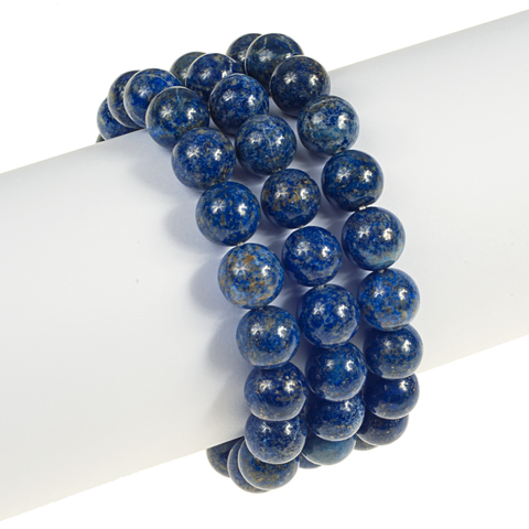8mm Round Lapis Stretch Bracelet
