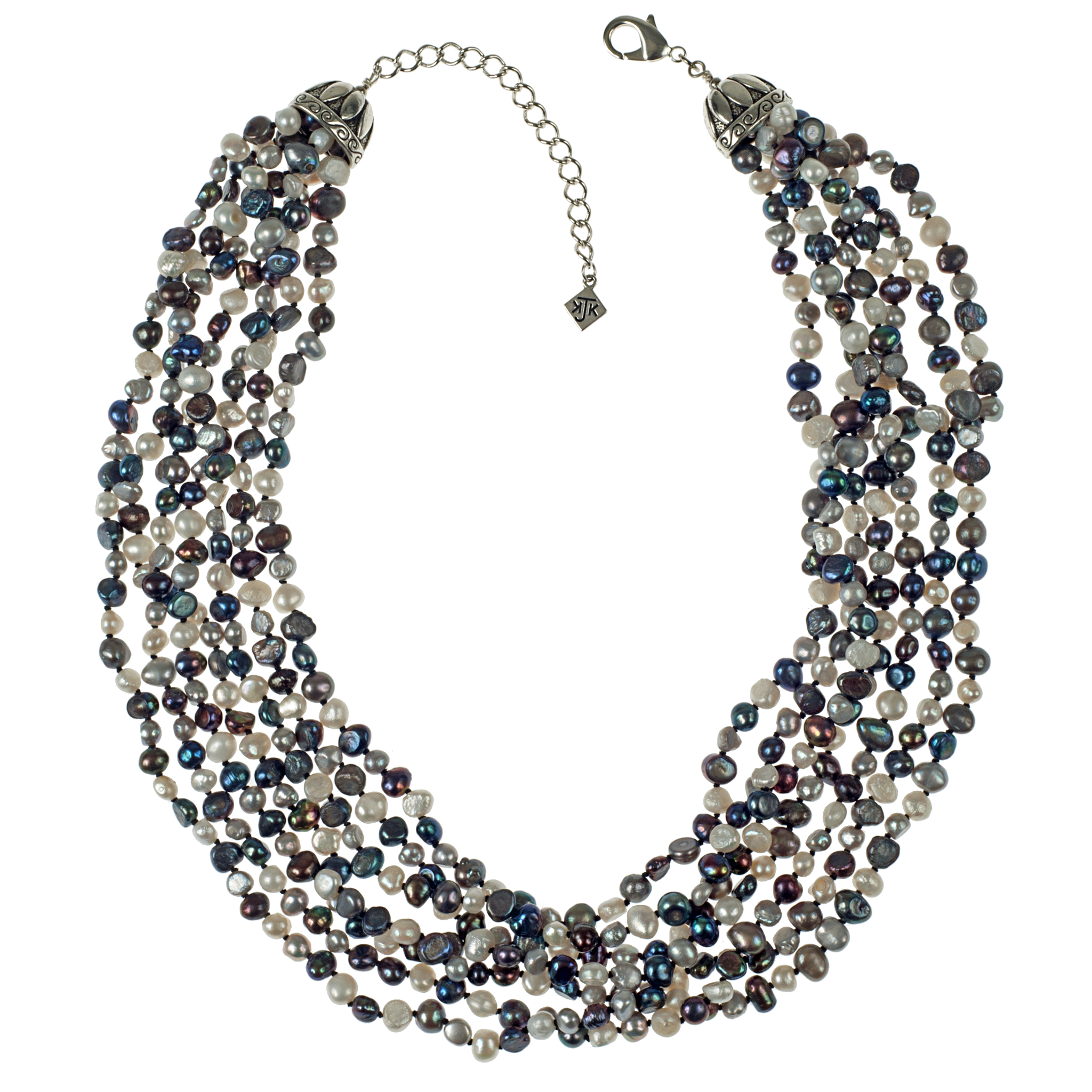 洋書 CULTERED PEARLS Freshwater Cultured Pearl and Lab-Created White Sapphire